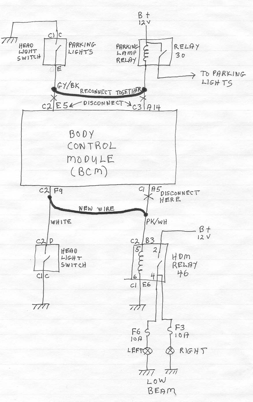 1995 Gm 32 Pin Buick Instrument Panel Wiring Diagram Turn Signal Light from lightsout.org